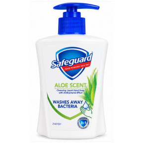 Антибактериальное жидкое мыло для рук Safeguard Aloe Scent, 225 мл